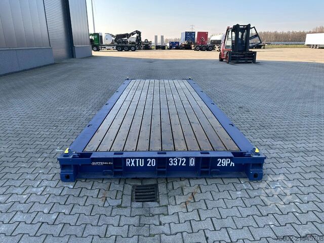 Platte containers Diversen NEW 20FT FLATRACK HARDWOODEN FLOOR / 4x available