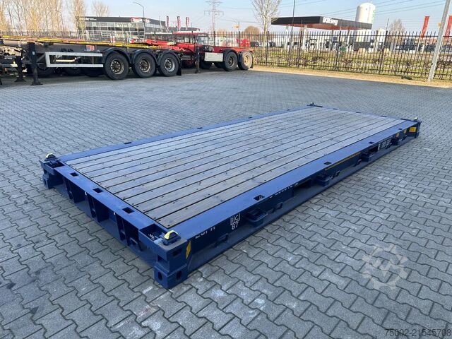 Platte containers Diversen NEW 20FT FLATRACK HARDWOODEN FLOOR / 4x available