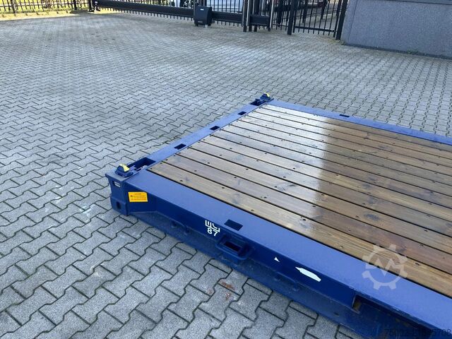 Platte containers Diversen NEW 20FT FLATRACK HARDWOODEN FLOOR / 4x available