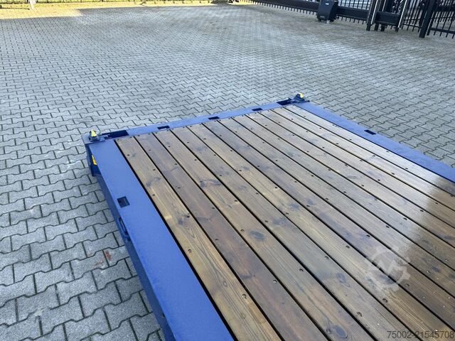 Platte containers Diversen NEW 20FT FLATRACK HARDWOODEN FLOOR / 4x available