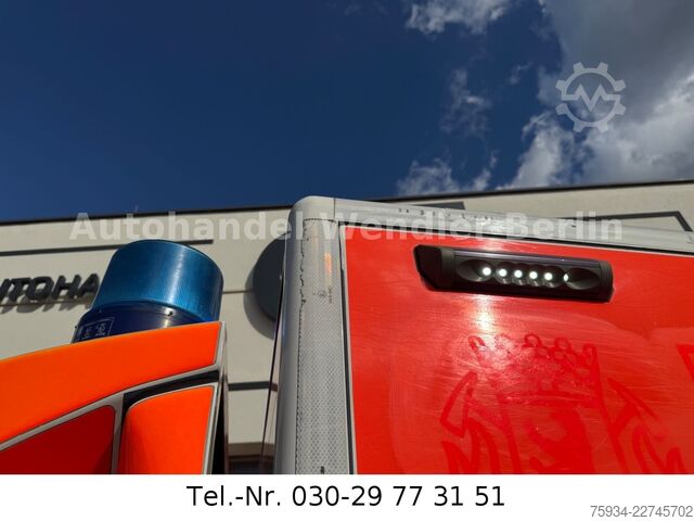 Camião de bombeiros MERCEDES-BENZ Sprinter 516 CDI RTW Fahrtec Trage & Sessel