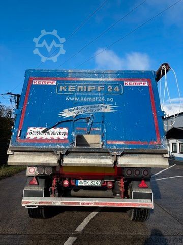 Tiptrailer KEMPF Alukastenmulde iosliert, 27 cbm