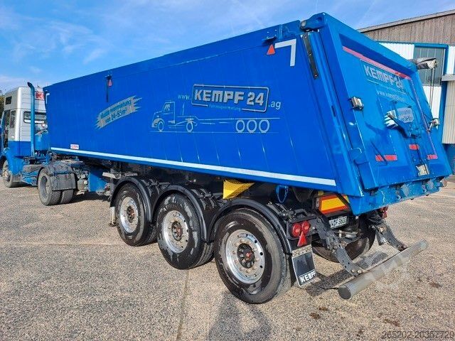 Tiptrailer KEMPF Alukastenmulde, 28 cbm