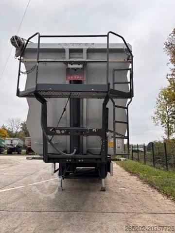 Tiptrailer KEMPF Stahlhalbschalenmulde, 60 cbm