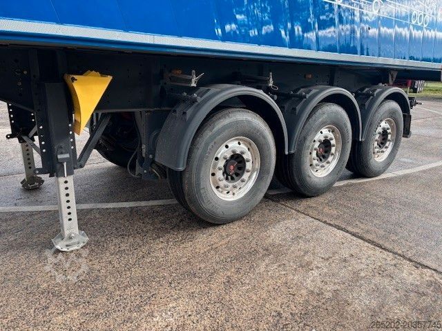Tiptrailer KEMPF Alukastenmulde isoliert, 27 cbm