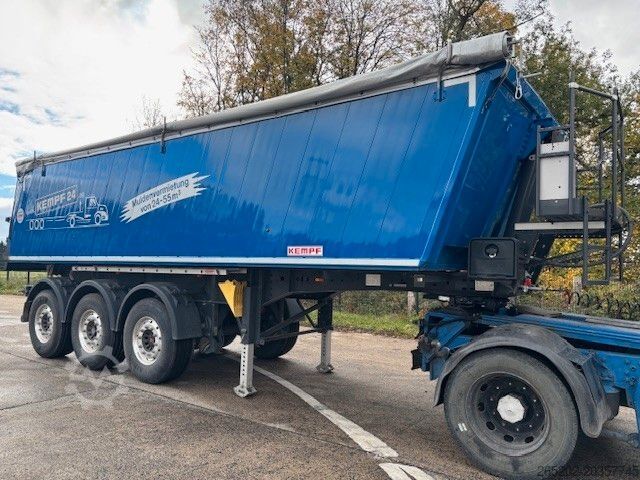 Tiptrailer KEMPF Alukastenmulde isoliert, 27 cbm