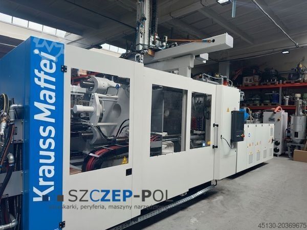 Injection molding machine KraussMaffei KM 400-3000 GX Blue Power