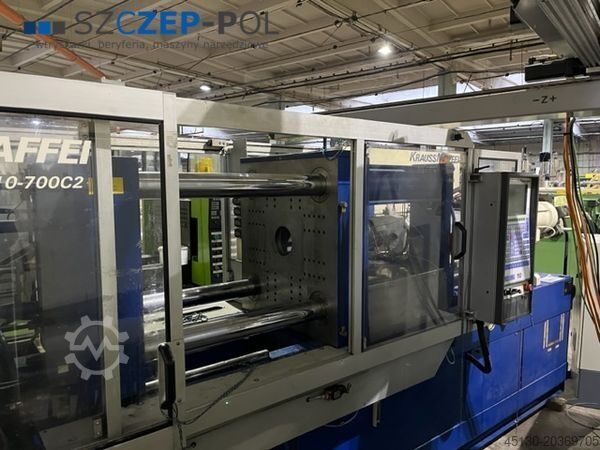 Formsprutningsmaskin KraussMaffei KM 110-700 C2