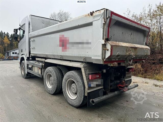 Teherautó Scania R580 6x4 Tipper Truck with Snow Plow Setup