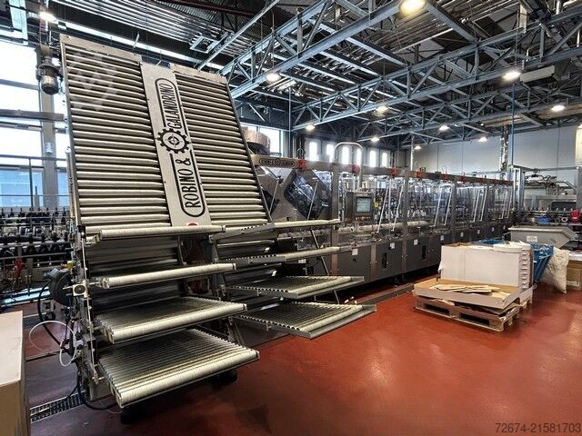 Italgyártó gép Robino&Galandrino MONOSTADIO 2Z 16 T + EOLO 3/72 OTTICO DC