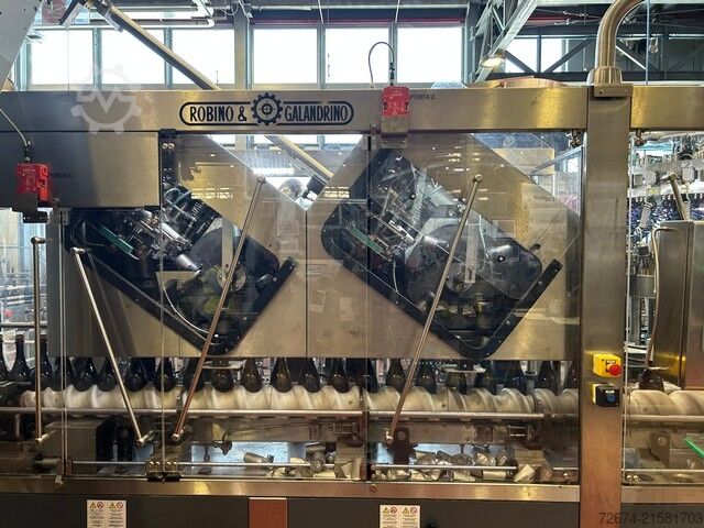 Italgyártó gép Robino&Galandrino MONOSTADIO 2Z 16 T + EOLO 3/72 OTTICO DC