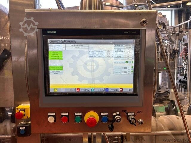 Italgyártó gép Robino&Galandrino MONOSTADIO 2Z 16 T + EOLO 3/72 OTTICO DC