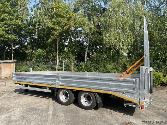 Low loader trailer Möslein TT 14  14,4 t TandemtiefladerNeufahrzeug
