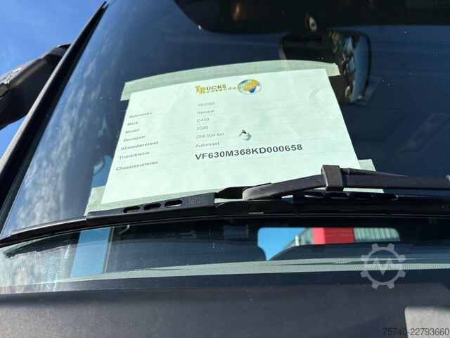 Sistema a braccio con gancio Renault C440 + HMF 2320 K3-- 3X EXT. + REMOTE + HAAKARM...