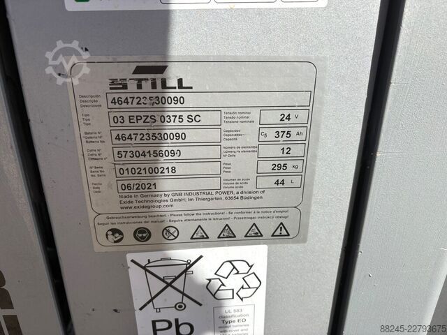 VS-23068 Stoccatore elettrico triplex Still 5316mm STILL EXV SF 14