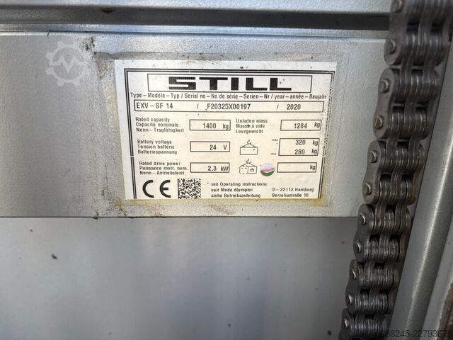 VS-23068 Stoccatore elettrico triplex Still 5316mm STILL EXV SF 14