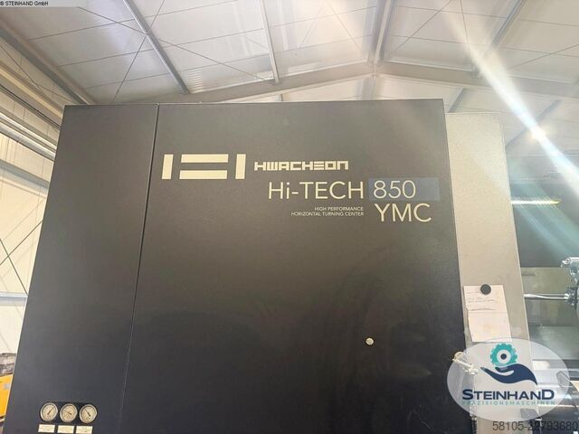 Centro di tornitura e fresatura CNC HWACHEON HI-TECH 850 YMC