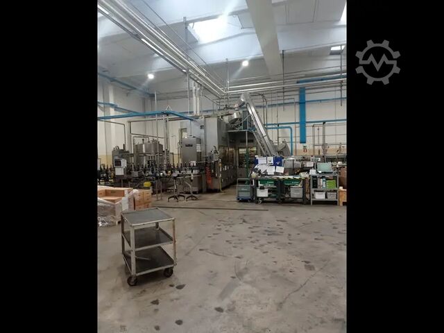 Komplette Abfüllanlage