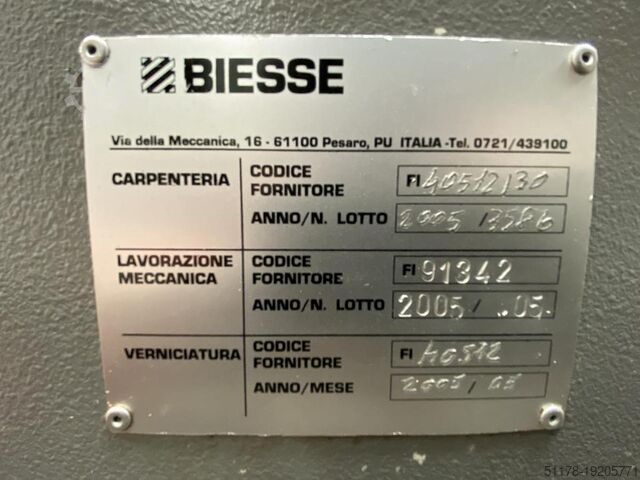 Centro de mecanizado CNC BIESSE ROVER B 4.40 FT 2005 BIESSE ROVER B 4.40 FT