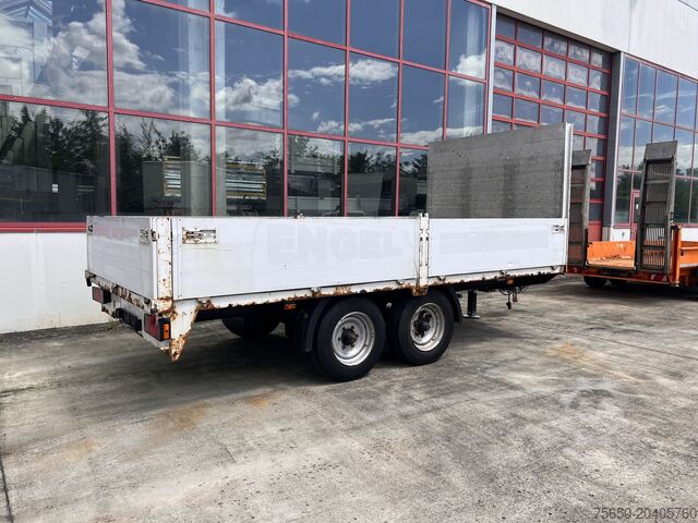 Rimorchio aperto Müller Mitteltal EAL-TA  Tandem- Pritschenanhänger