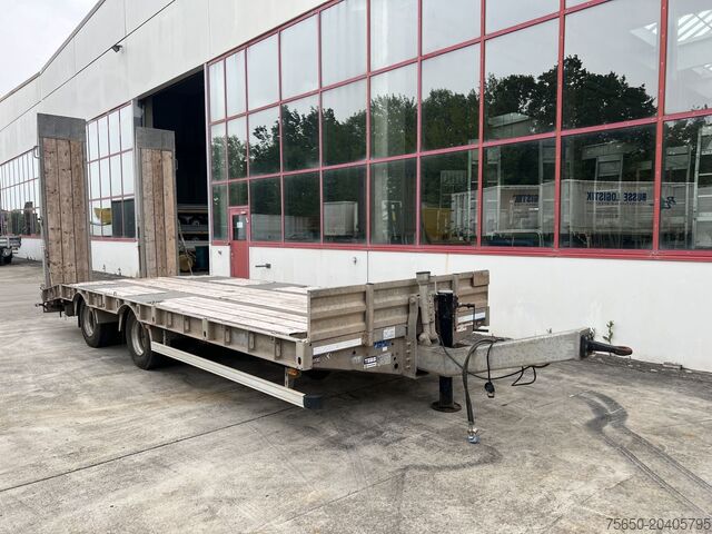 Dieplader oplegger Humbaur HBTZ 21 t Tandemtieflader