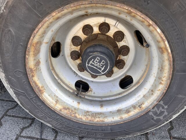 Dieplader oplegger Humbaur HBTZ 136224 TA-BS 13,6 t Tandemtieflader