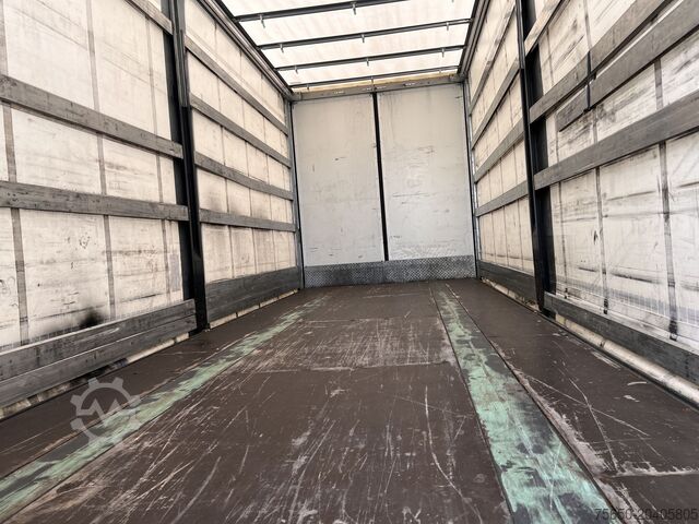 Otevřený přívěs s plachtou Fliegl ZPS180  2 Achs Jumbo- Planen, Mega, durchladbar