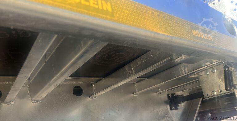 Remolque abierto Möslein T 3 Plato 9 m 3 Achs Jumbo- Plato- Anhänger 9 m, Mega