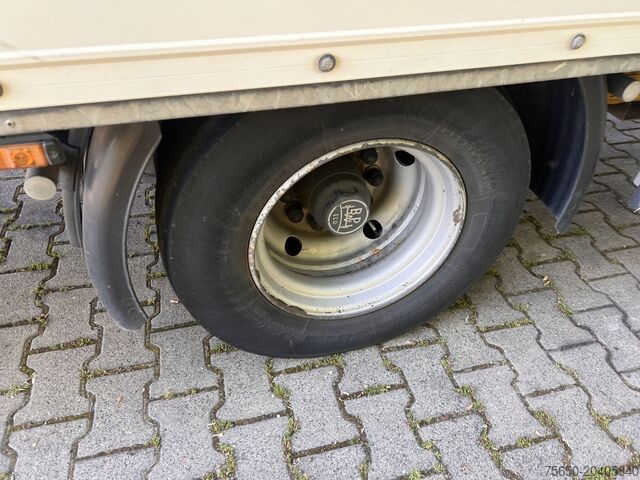 Open aanhangwagen met zeil Ackermann Z-KA-F10.5/7,5 1 Achs Planenanhänger 10,5 t GG