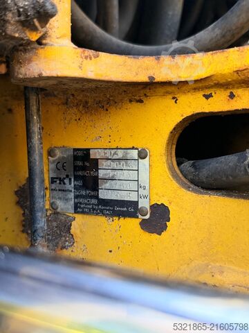 Mini escavadora Komatsu FAT PC 03 com CE komatsu fat pc 03