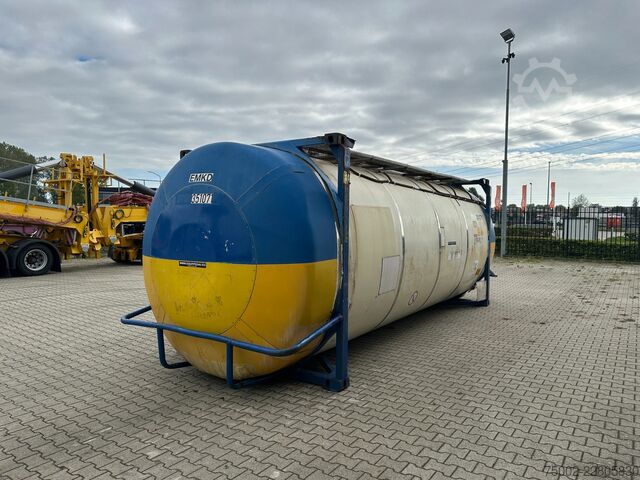 Tank konteyneri Van Hool 34.600L / 1-comp. + baffles / 20FT swapbody / U...