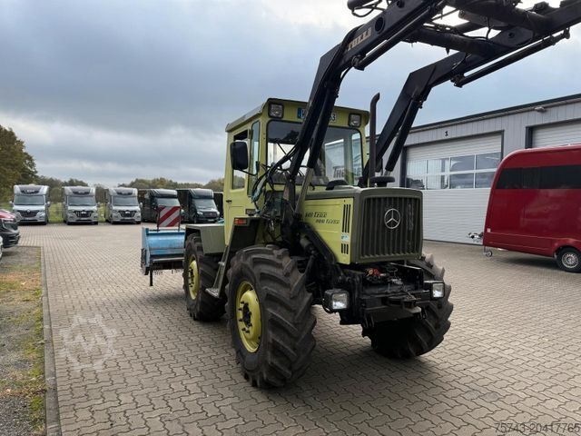 Marksprøjte MERCEDES-BENZ MB TRAC 900 mit Frontlader + Mulcher