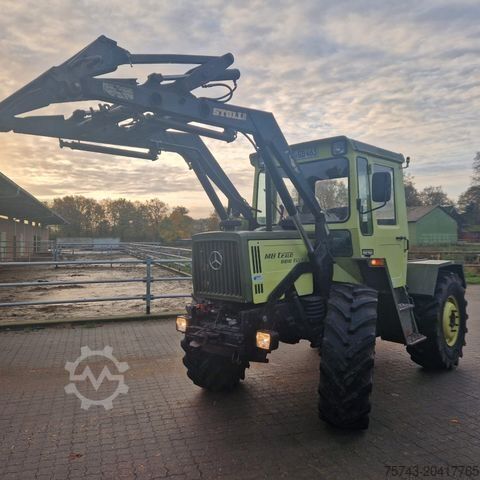 Marksprøjte MERCEDES-BENZ MB TRAC 900 mit Frontlader + Mulcher
