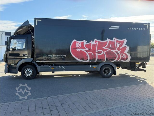 Kassevogn MERCEDES-BENZ Atego 1224 Koffer mit LBW AHK Euro6 Automatik