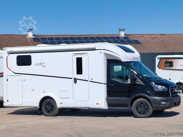 Halvintegreret autocamper DETHLEFFS Just Go! T 6815 EB Hubbett,Automatik,5 Personen