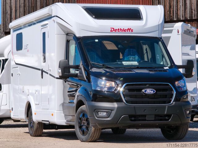 Halvintegreret autocamper DETHLEFFS Just Go! T 6815 EB Hubbett,Automatik,5 Personen