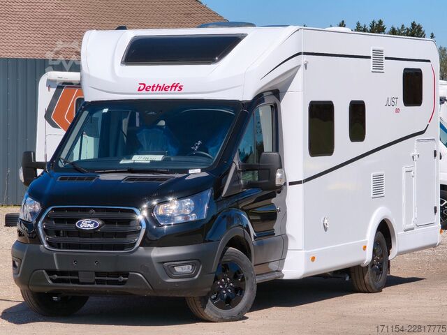 Halvintegreret autocamper DETHLEFFS Just Go! T 6815 EB Hubbett,Automatik,5 Personen