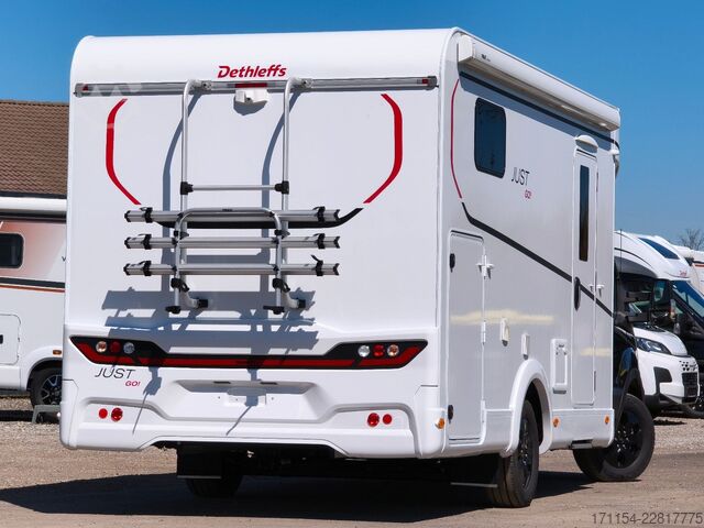 Halvintegreret autocamper DETHLEFFS Just Go! T 6815 EB Hubbett,Automatik,5 Personen