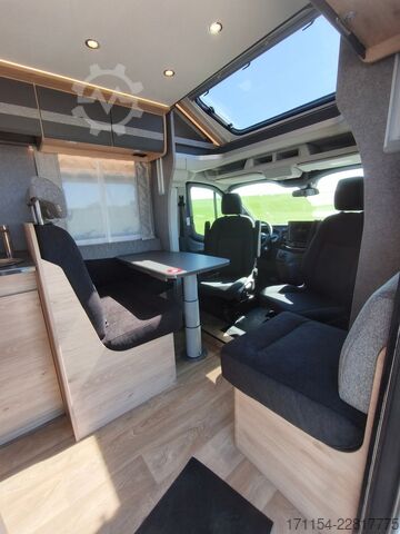 Halvintegreret autocamper DETHLEFFS Just Go! T 6815 EB Hubbett,Automatik,5 Personen