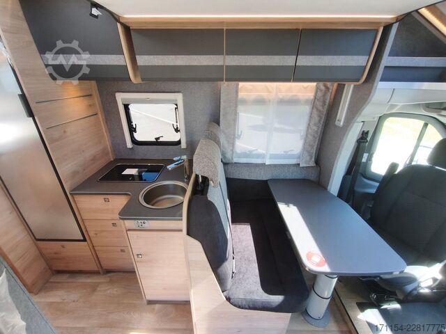 Halvintegreret autocamper DETHLEFFS Just Go! T 6815 EB Hubbett,Automatik,5 Personen