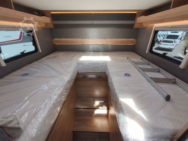 Halvintegreret autocamper DETHLEFFS Just Go! T 6815 EB Hubbett,Automatik,5 Personen