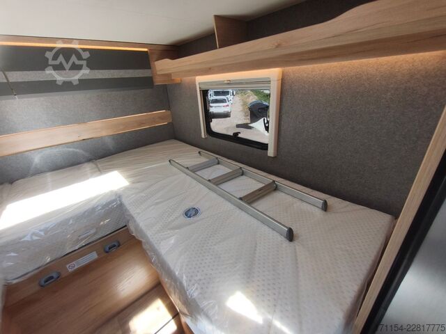 Halvintegreret autocamper DETHLEFFS Just Go! T 6815 EB Hubbett,Automatik,5 Personen