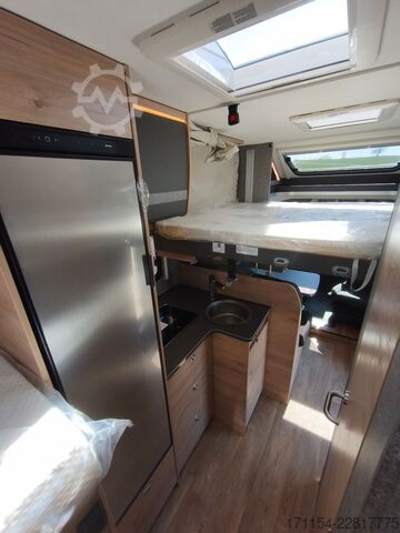 Halvintegreret autocamper DETHLEFFS Just Go! T 6815 EB Hubbett,Automatik,5 Personen