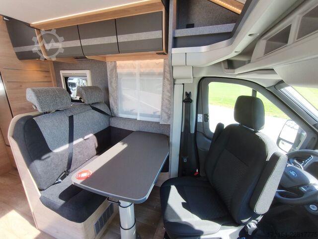 Halvintegreret autocamper DETHLEFFS Just Go! T 6815 EB Hubbett,Automatik,5 Personen
