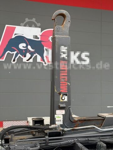 Camion benne à bras amovible SCANIA R 380 HIAB-Ladekran und ARK, Liftachsen 2+4