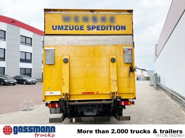 Kutu kamyonu Mercedes-Benz Atego 1224 L, Möbelkoffer, Dautel LBW, 42 cbm