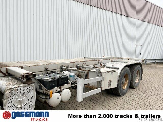 Chassi de caminhão Mercedes-Benz Atego 2628 K 6x4, 6-Zylinder