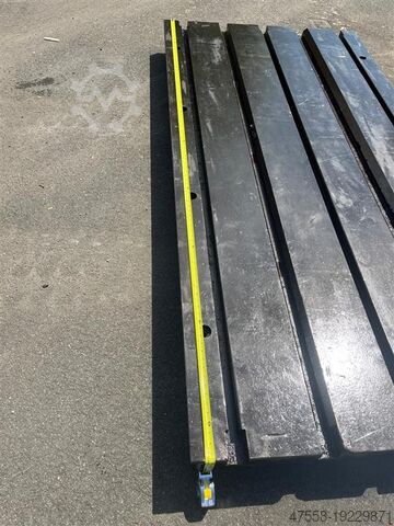 Klemplaat - Stalen plaat - Plaatveld UNBEKANNT / UNKNOWN AP 2500x1250x100 (Nr.1-2)