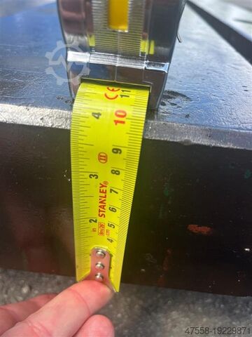 Klemplaat - Stalen plaat - Plaatveld UNBEKANNT / UNKNOWN AP 2500x1250x100 (Nr.1-2)