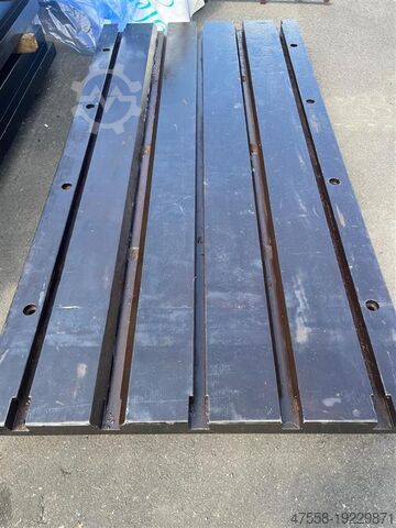 Klemplaat - Stalen plaat - Plaatveld UNBEKANNT / UNKNOWN AP 2500x1250x100 (Nr.1-2)